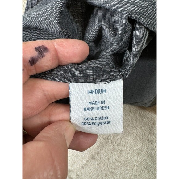 Boys URBAN PIPELINE 1 Pocket Button Up Shirt  Size M - Picture 7 of 11